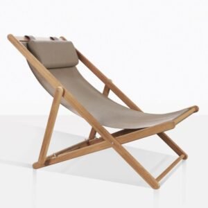 Folding Relax Chair Teak Outdoor