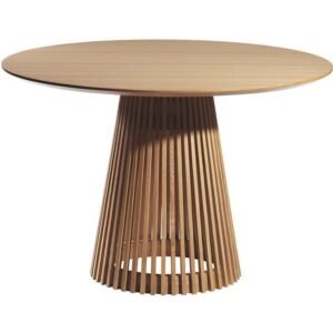 Round Table Dining Set Teak Wood