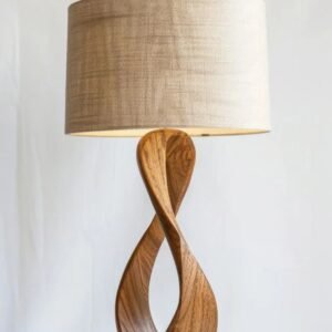 wood lamp