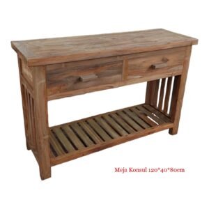 Console Table Reclaimed Teak
