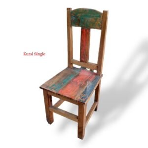 Set Dining Table Reclaimed Wood