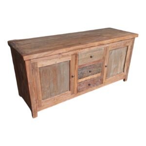 TV Cabinet Reclaimed Teak Rustic