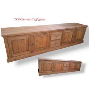 TV Stand Reclaimed Teak Patio