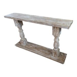Table Console Reclaimed Teak