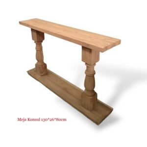 Table Console Reclaimed Teak