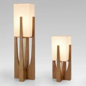 Teak Wood Lamp Living Room